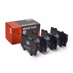 Brake pad set; CHAMPION; with acoustic wear warning; for TOYOTA, MITSUBISHI, LEXUS; 0446535290, 0446560210, 0446560270, 04465 ...
