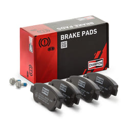 CHAMPION 573135CH Brake pad set not prepared for wear warning indicator CITROËN: C1 II, C1 I, TOYOTA: Aygo, PEUGEOT: 107 Hatchback