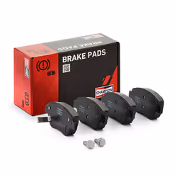 Brake pad set; CHAMPION; with acoustic wear warning; for VAUXHALL, OPEL; 77364477, 4406061J90, 4406061J91, 440606E391, 440607 ...