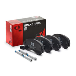 CHAMPION 573261CH Brake pad set incl. wear warning contact PEUGEOT: Boxer Van, Boxer Minibus, Boxer Platform / Chassis, CITROËN: Relay II Van