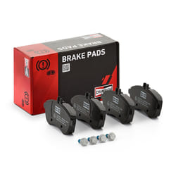 CHAMPION 573257CH Brake pad set prepared for wear warning indicator MERCEDES-BENZ: C-Class Saloon, E-Class Saloon, E-Class T-modell