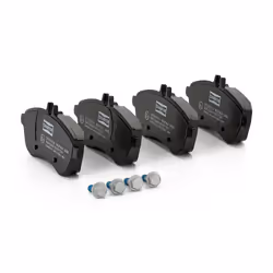 CHAMPION 573257CH Brake pad set prepared for wear warning indicator MERCEDES-BENZ: C-Class Saloon, E-Class Saloon, E-Class T-modell