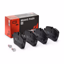 Brake pad set; CHAMPION; prepared for wear warning indicator; for MINI; 34119804735, 34112289146, 34112289147, 34112444444, 3 ...