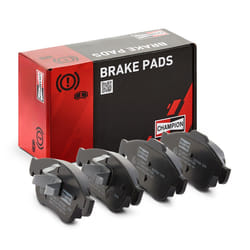 CHAMPION 573268CH Brake pad set not prepared for wear warning indicator RENAULT: MEGANE 3 Coupe, MEGANE 3 Grandtour, SCENIC 3, DACIA: Duster Off-Road