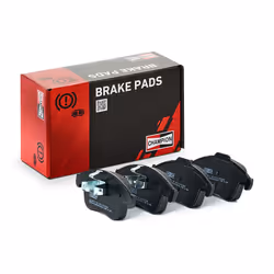 Brake pad set; CHAMPION; not prepared for wear warning indicator; for RENAULT; 410600629R, 410605055R, 410607369R, 410607585R ...