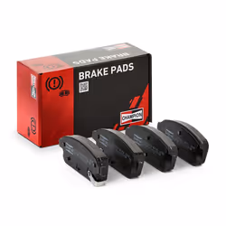 Brake pad set; CHAMPION; with acoustic wear warning; for VAUXHALL, HYUNDAI, CHEVROLET, OPEL; 13300867, 13300868, 133192294, 1 ...