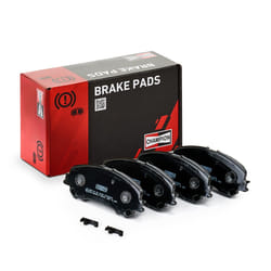 CHAMPION 573659CH Brake pad set with acoustic wear warning NISSAN: Qashqai 2, X-Trail, RENAULT: Kadjar, Koleos 2