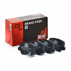 Brake pad set; CHAMPION; with acoustic wear warning; for MAZDA, MITSUBISHI, PEUGEOT, CITROËN; 1609899680, 1619790780, 1620368 ...