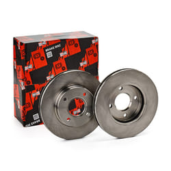 CHAMPION Brake disc FORD: Fusion Estate, FIESTA 5, Focus Mk1 Hatchback, MAZDA: 2 Hatchback 22mm 4 108mm Vented 562078CH 1148202,1320585,1323620