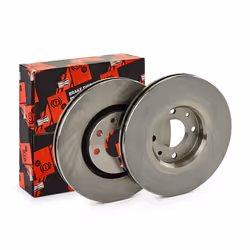Brake disc; CHAMPION; 283 26 4 108 Vented; for PEUGEOT, CITROËN, VAUXHALL, DS, OPEL; 1606401480, 1618862780, 424617, 424618, ...
