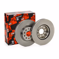 Brake disc; CHAMPION; 312 25 5 112 Vented; for VOLKSWAGEN, AUDI, SKODA, SEAT, CUPRA; 1K0615301AA, 5C0615301B, 5N0615301, 5Q06 ...