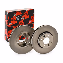 Brake disc; CHAMPION; 260 22 4 100 Vented; for RENAULT, NISSAN, DACIA, MOSKVICH, LADA; 7701207795, 8671016813, 7701207795, 40 ...