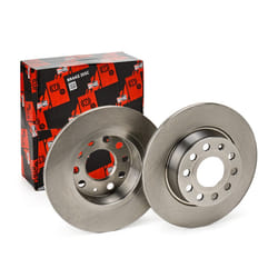 CHAMPION Brake disc VOLKSWAGEN: Golf 7, Touran II, CADDY 4 Kasten, SKODA: Yeti, Karoq Off-Road, AUDI: A3 Hatchback, A3 Sportback 10mm 9 0mm solid