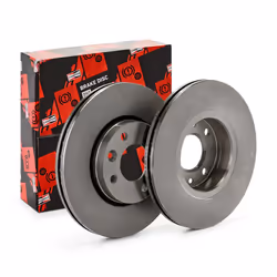 Brake disc; CHAMPION; 258 22 4 100 Vented; for RENAULT, MERCEDES-BENZ, DACIA, LADA; 402061200R, 402067016R, 402067025R, 86600 ...