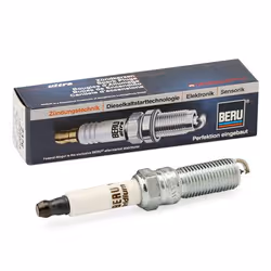 Spark plug; BERU; IRIDIUM; 12 KR-4 MIPS M12x1,25 14 mm Platinum g; for VAUXHALL, OPEL, CHEVROLET; 12637199, 12656517, 1267352 ...