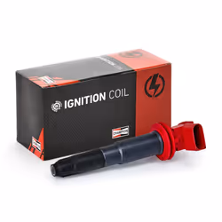 Ignition coil; CHAMPION; 12 red SAE with electronics 1 17,2 8,2; for PORSCHE; 94860210402, 94860210404, 94860210406, 94860210 ...