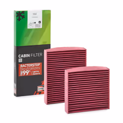 Pollen filter; CHAMPION; with antibacterial action 203, 203, 151 157 30; for PEUGEOT, CITROËN, DS; 1609428180, 6447VX, 647990