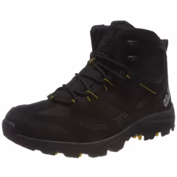 Jack Wolfskin Men 's Vojo 3 Texapore Mid Hiking Shoe Boot  Black/Burly