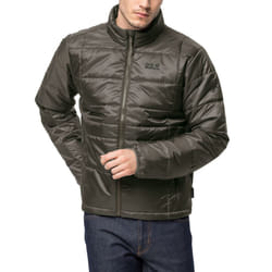 Jack Wolfskin Mens Argon Windproof Insulated Warm Winter Jacket Coat - S, Grape Leaf