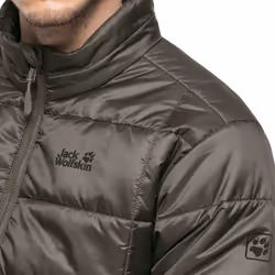 Jack Wolfskin Mens Argon Windproof Insulated Warm Winter Jacket Coat - S, Grape Leaf