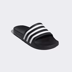 Adidas Adilette Aqua Slides Unisex Black, White - Additional view 5