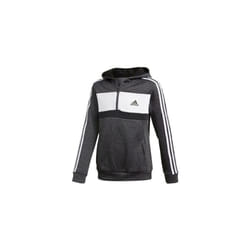 ) Junior Boys adidas Sport ID 1/2 Zip Hoodie Grey - Age 9-10 Years (Height 140cm