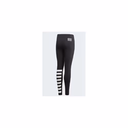 ) adidas Girls Black White ID Tights DV0303 - 5-6 Years (Height 116cm