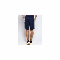 adidas Mens Design 2 Move 3 Stripes Navy Shorts - L