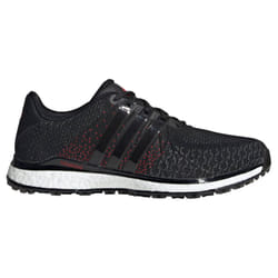 adidas Golf Mens 2021 TOUR360 XT-SL Textile Spikeless Waterproof Golf Shoes - UK 7.5, Black/Grey/Red