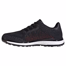 adidas Golf Mens 2021 TOUR360 XT-SL Textile Spikeless Waterproof Golf Shoes - UK 7.5, Black/Grey/Red