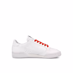 Adidas Continental 80 Lace-Up White Smooth Leather Mens Trainers FU9787 (UK ) - 6.5, White
