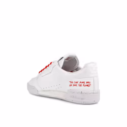 Adidas Continental 80 Lace-Up White Smooth Leather Mens Trainers FU9787 (UK ) - 6.5, White