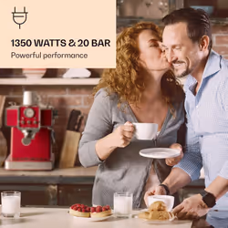 Klarstein Gusto Classico Semi-auto Espresso machine 1.5 L