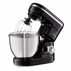 Klarstein Bella Mini, Stand mixer, Black, Knead, Mixing, 1 m, 4 L, Rotary
