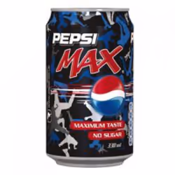 Pepsi Max Drink Can 330ml (Pack 24) - 0402005