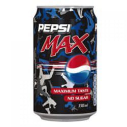 Pepsi Max Drink Can 330ml (Pack 24) - 0402005