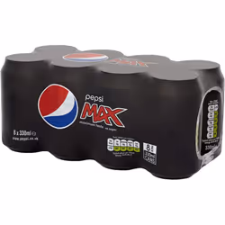 Pepsi Max, 8 x 330ml