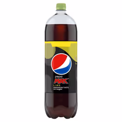 Pepsi Max Lime No Sugar Cola Bottle 2L (Pack of 6)