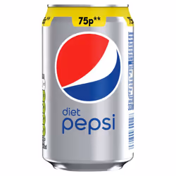 Pepsi Diet Cola Can 330ml (Pack of 24)