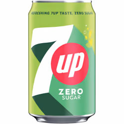 7up Zero Sugar Cans | 24x330ml