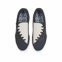 PUMA Womens Trainers Leather Lace Up Sneakers - Silver Grey, UK 4.5