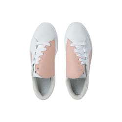 PUMA Womens Trainers Leather Lace Up Sneakers - Peach Beige, UK 4