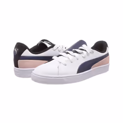 PUMA Womens Trainers Leather Lace Up Sneakers - Dress Blues, UK 4