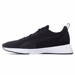 Puma Flyer Runner Mens Neutral Running Trainer Shoe Black/White - Black, UK 9