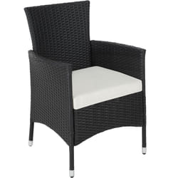 TecTake 402862 outdoor furniture set Black