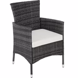 TecTake 402864, Grey, 2 seat(s), Adults & Children, Boy/Girl