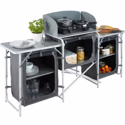 TecTake 402919 camping kitchen Grey - Additional view 8