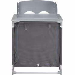 TecTake 402921 camping kitchen Grey