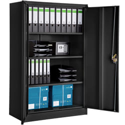 TecTake 402937 filing cabinet Steel Black