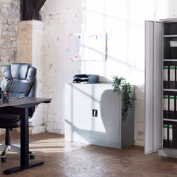 TecTake 402941 filing cabinet Steel Black